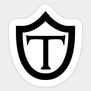 Peter Thorndyke - Badge (Black) Sticker